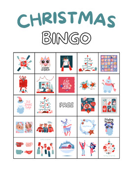 Christmas Bingo Game - Festive Printable Sheets - Image 2