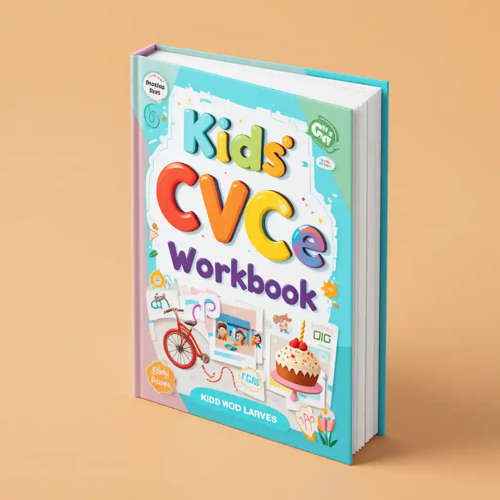 Kids' CVCe Workbook – Master the Magic E